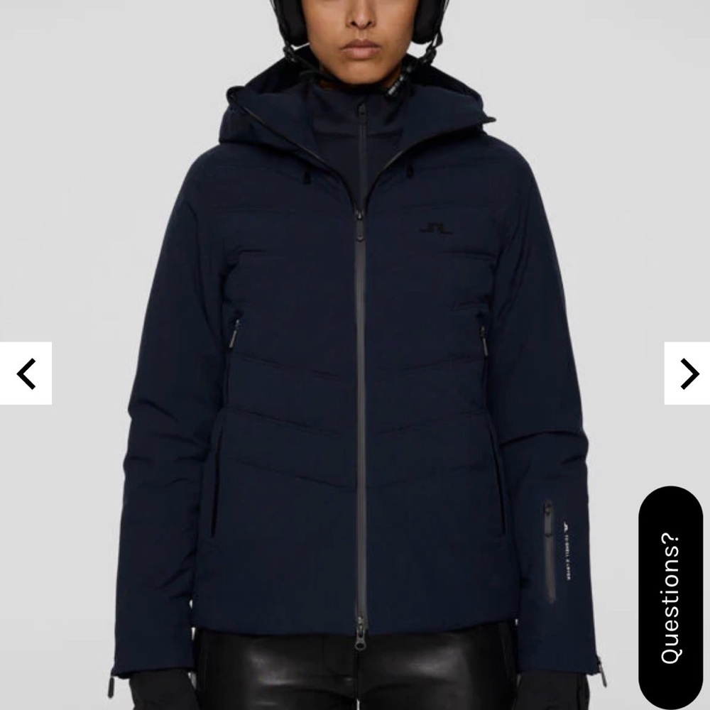 J.Lindeberg Women's BLACK Hedwig Ski Jacket Size XS NWT